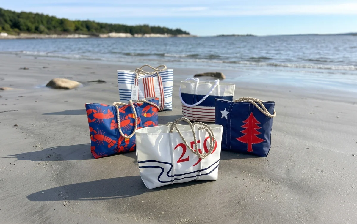 Recycled Sails. Handcrafted Style.